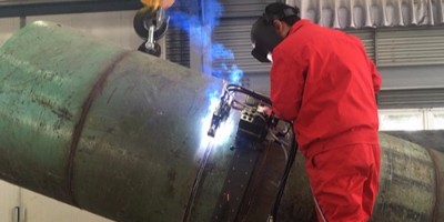 熊谷管道自動焊機(jī)助力江漢油建鄂安滄輸氣管線建設(shè)