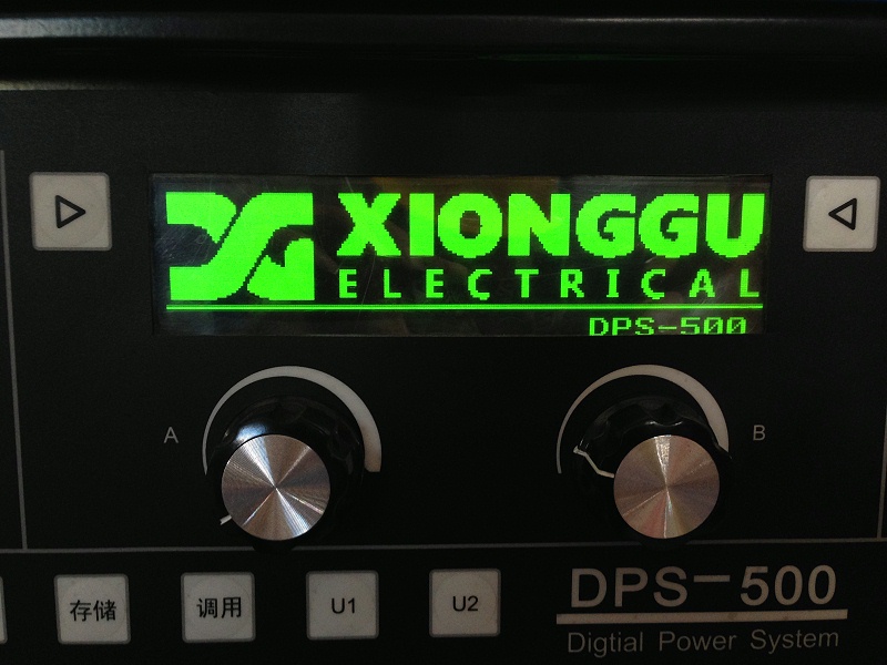 熊谷DPS-500P逆變焊機(jī)面板
