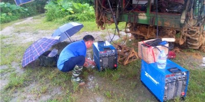 野外長(zhǎng)輸管道自保護(hù)焊機(jī)